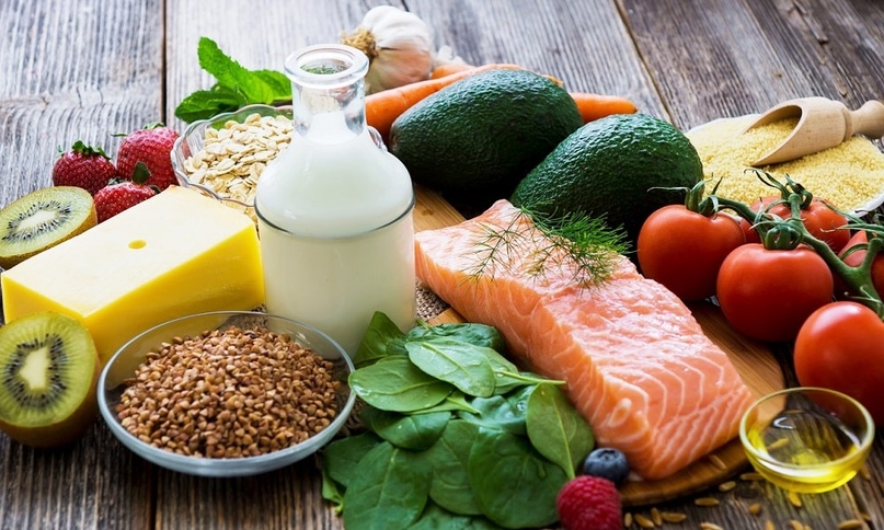 Разнообразные продукты питания